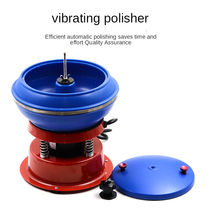 

Miniature vibration polishing grinding polisher machine flacker Remove metal burrs Cleaning metal surface stains