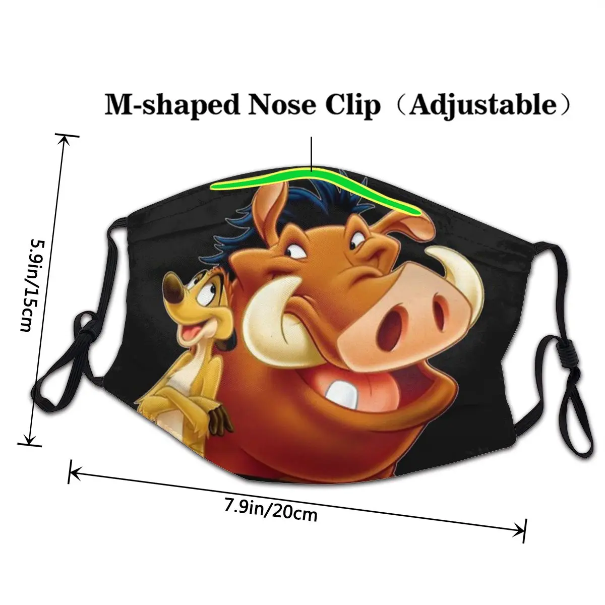 Маска с изображением героев мультфильмов Король Лев Simba Танцующие драмы