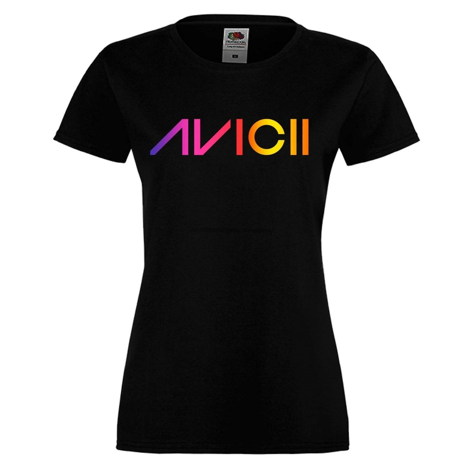 Женская футболка с коротким рукавом Avicii 3 DJ | Мужская одежда