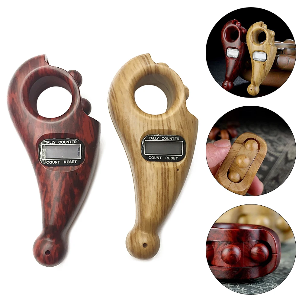 

Handheld Buddha Beads Counter Portable Fall-Resistant Rotating Prayer Beads Pressure Relief Toy Prayer Beads Chanting Counter