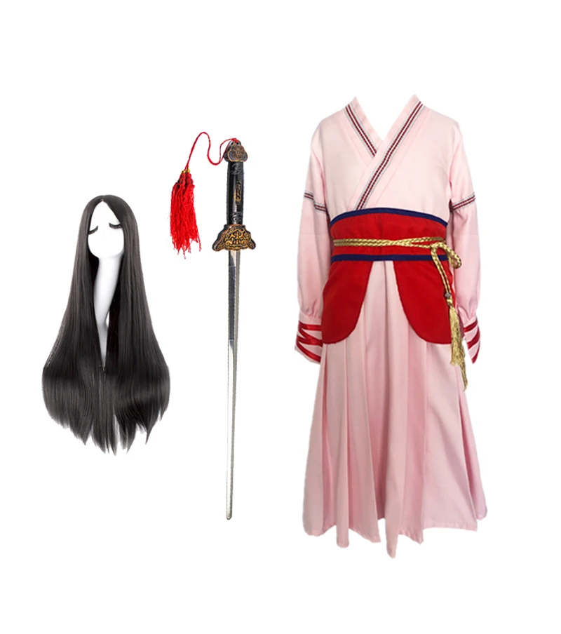 Детская одежда костюм для косплея Хуа мулы традиционная китайская детская