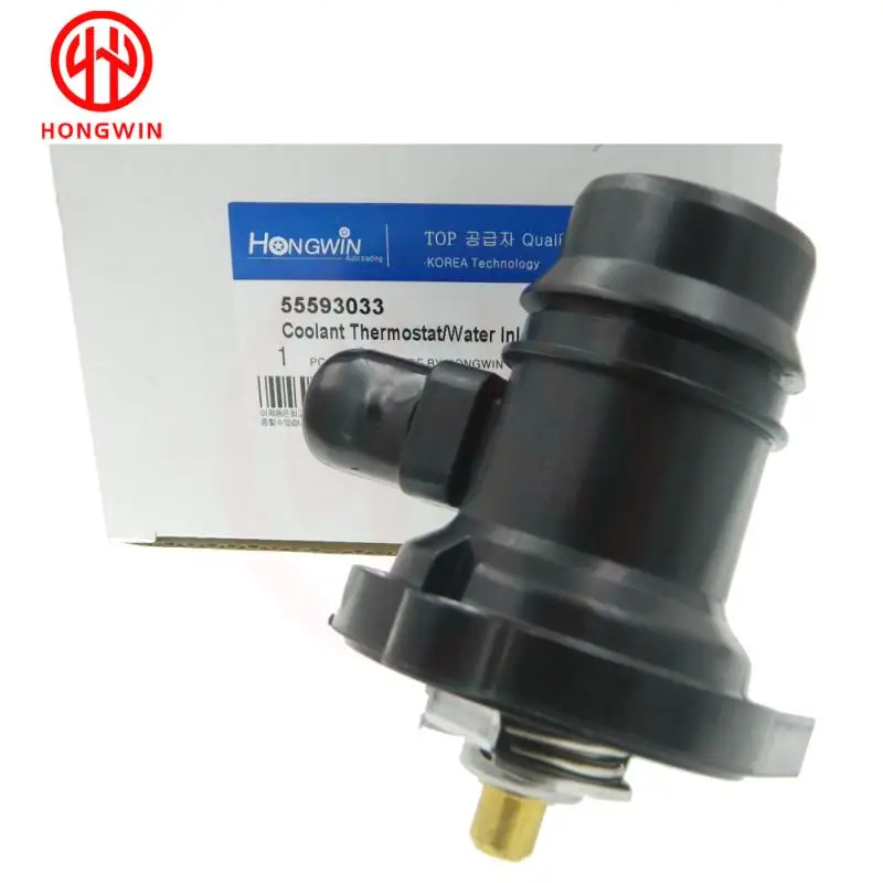 

55593033 термостат охлаждающей жидкости двигателя 103 ° C для Vauxhall Adam Astra J GTC Corsa E D Corsavan Meriva 55561629 55579011 55593033
