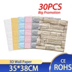 102030 шт., самоклеящиеся 3D-обои с изображением кирпичной стены