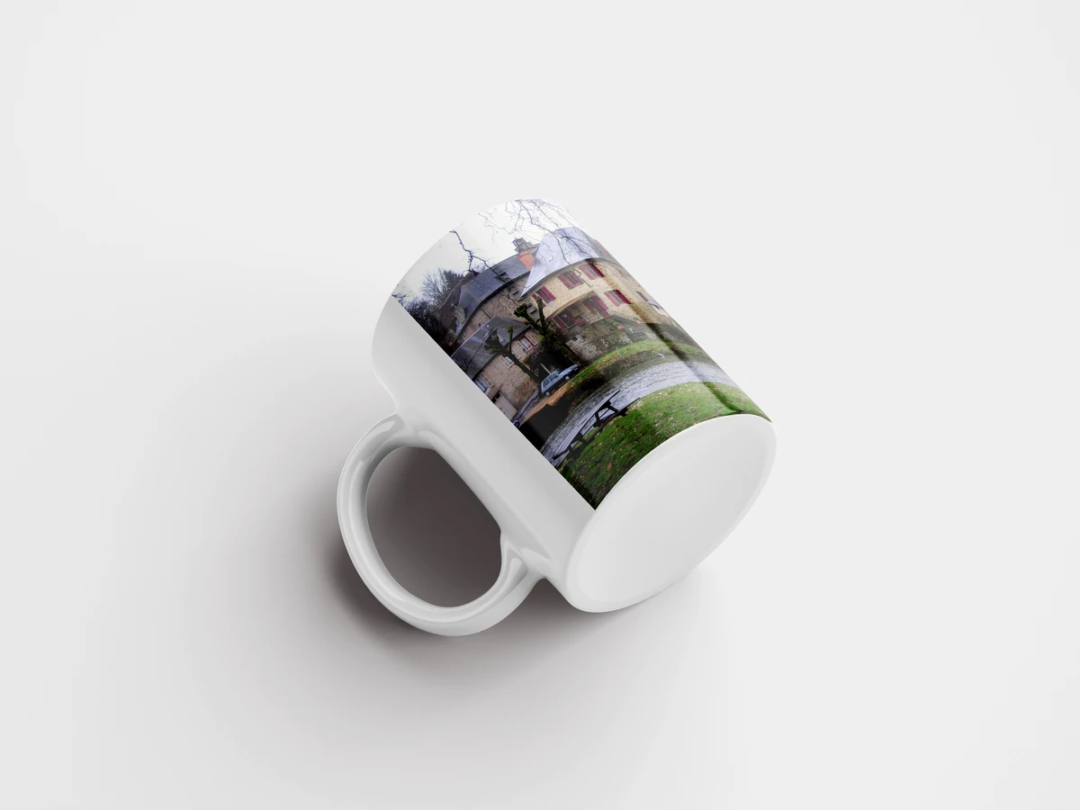 Кружка &quotривер фронтедж средневековые дома франция&quot 320 мл | Дом и сад