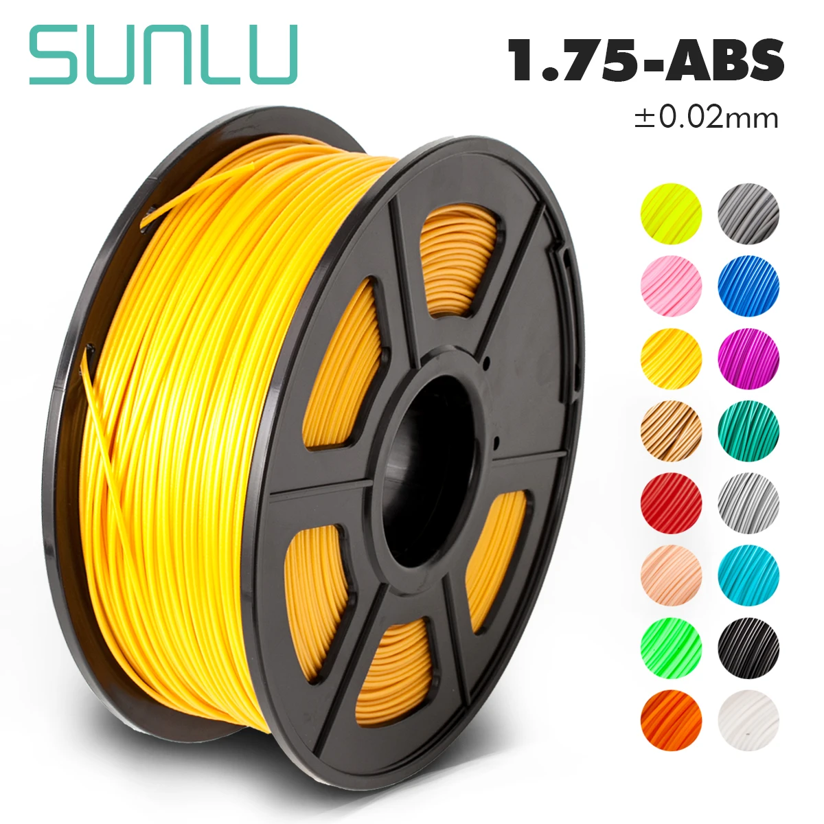 SUNLU 3D Принтер Нити ABS Бесплатная доставка Пластиковые пузырьки нити 1 75 для