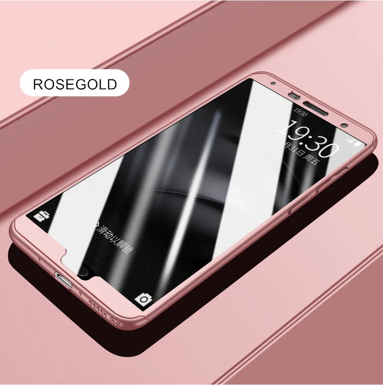 360 градусов полное покрытие чехол для телефона для huawei Nova 4E 3E 2 2S Экран Защитная крышка Honor 8 9 10 Lite 9i V9 играть V10 V20 7X 8X 8A - Цвет: RG