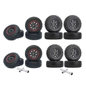 4Pcs 1/16 RC Rubber Tires for Xiaomi Xmykc01cm Jimny RC Hobby Car Vehicles Accessories Parts in Pakistan