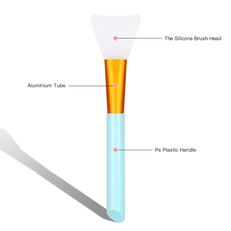 

1Pcs Professional Makeup Brushes Face Mask Brush Mask Mud Mixing BrushSilicone Gel DIY Cosmetic Beauty Tools Wholesale