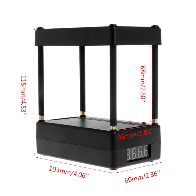 

Muzzle Speed Meter Velocimetry Velocity Anemometer Valence Tester with Tripod