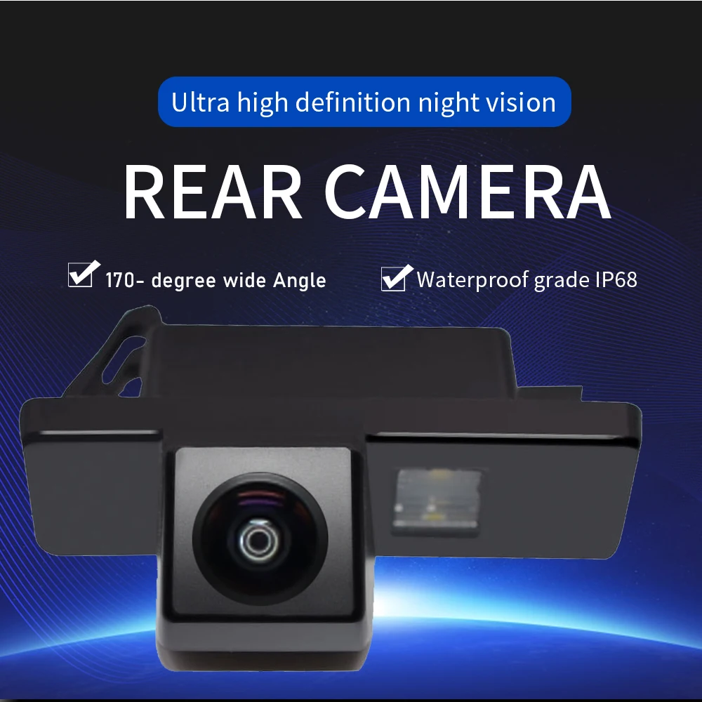 $88.15 HD CCD Car Rear View Reverse CAMERA For Nissan QASHQAI X-TRAIL Geniss Citroen C4 C5 C-Triomphe Peugeot 307cc Pathfinder Dualis