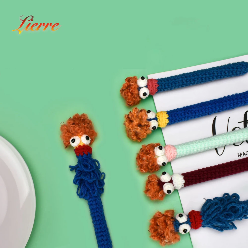 

LierreRoom For Apple Pencil Case 1 2 Generation Stylus Protective Sleeve Storage Pencil Case Cartoon Knit Protection Shell