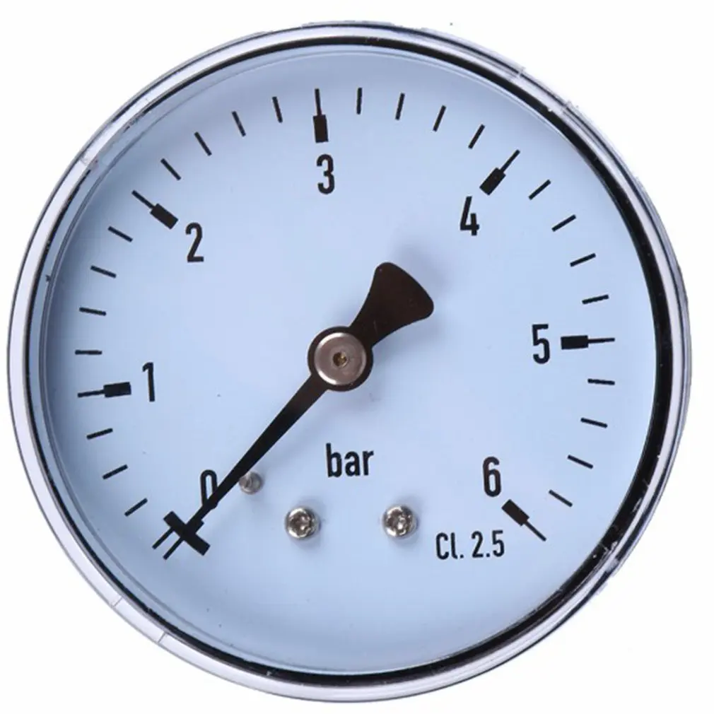 

TS-Y91 1/4 Inch NPT 0-300psi 20bar Pressure Gauge Air Compressor Pressure Gauge Water Pressure Tester