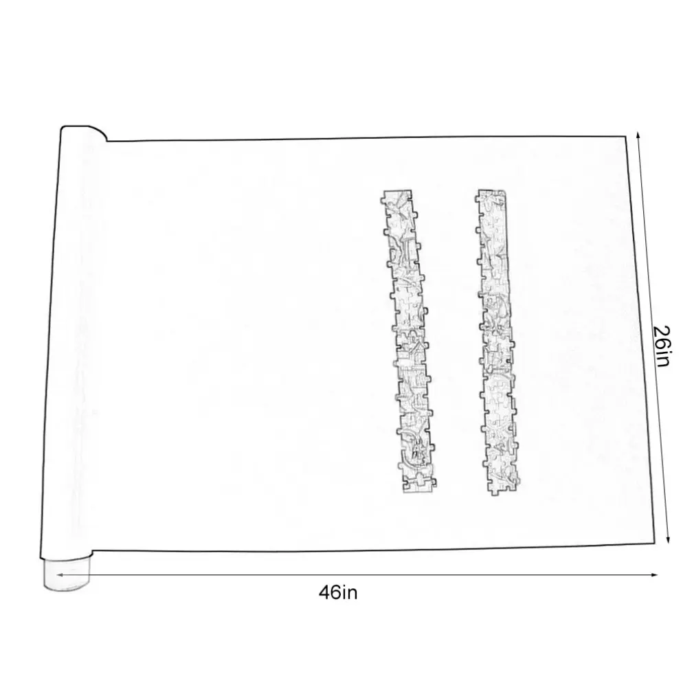 

Professional puzzle storage blanket Accessories Puzzle Portable Travel Storage Puzzles Roll Mat Blanket Felt Mat