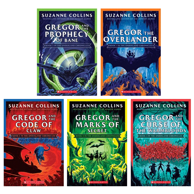 

The Underland Chronicles Scholastic Original English books
