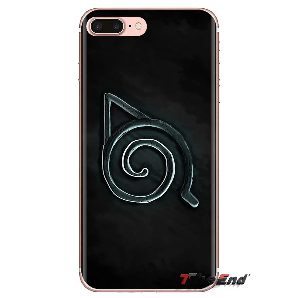 For Samsung Galaxy J1 J2 J3 J4 J5 J6 J7 J8 Plus 2018 Prime 2015 2016 2017 Naruto Konoha Logo Leaf Village Transparent Soft Cover |