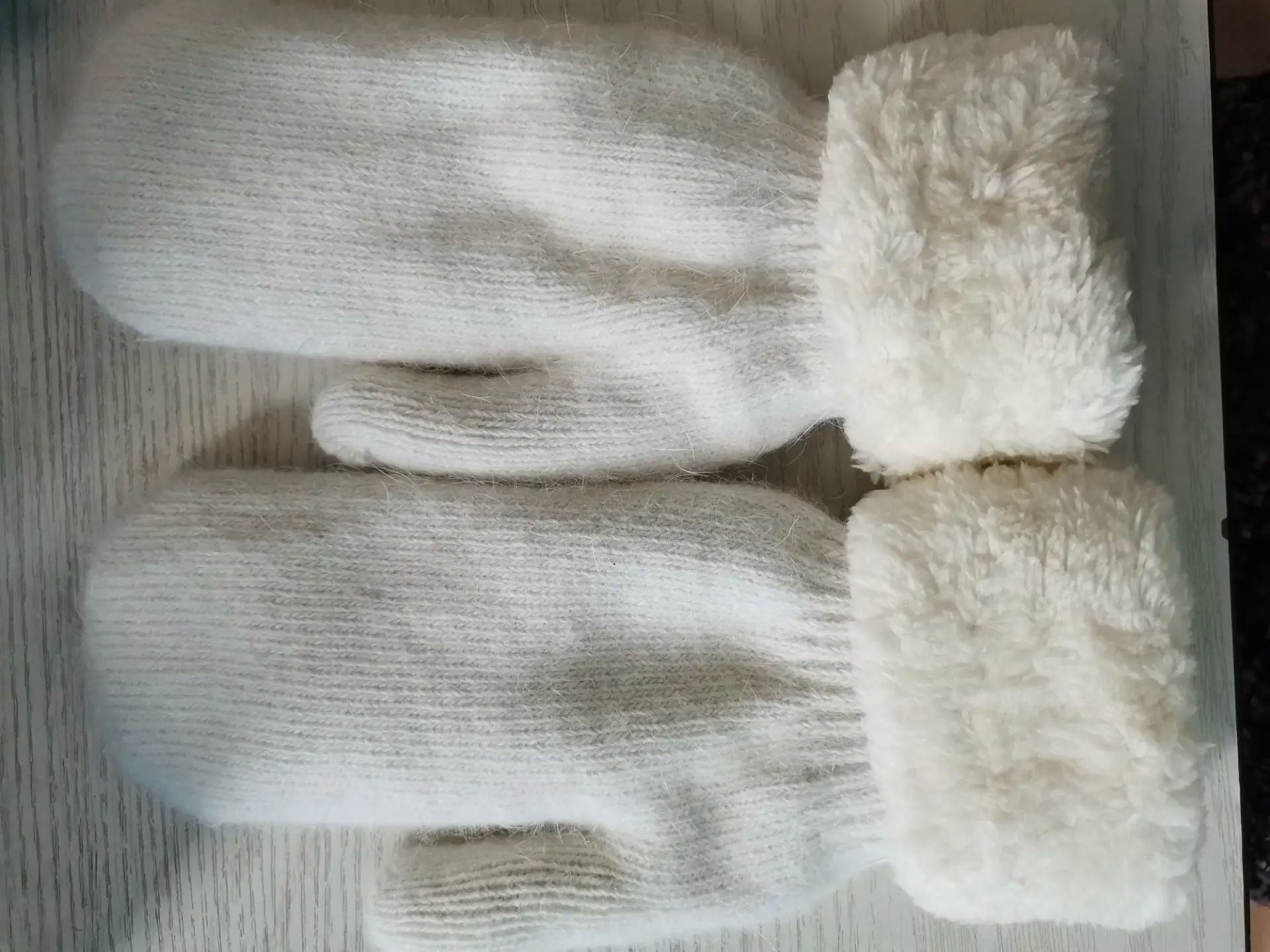 G134 White YGYEEG, модные женские зимние перчатки, толстые вязаные кашемировые перчатки для девушек, зимние уличные Женские варежки, 16 цветов, рукавицы на запястье - Color: G134 White