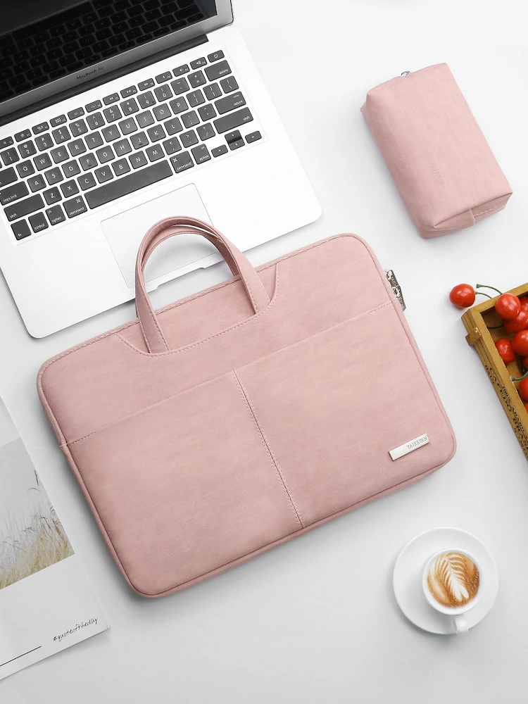 Laptop Bag for Ultrabook Handbag Laptop Men's Brief Case Fresh Literature and Art Fashion Business 14-Inch Computer Bag