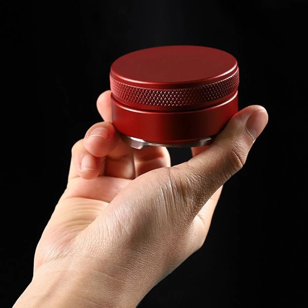

2021 New 304 Stainless Steel Coffee Tamper 51MM Coffee Distributor Coffee Powder Hammer Customized Coffee Accessories