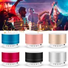 Миниатюрный беспроводной Bluetooth-динамик A10 с микрофоном, TF-картой, металлический портативный сабвуфер, FM-радио, AUX, MP3, воспроизведение музыки, громкий динамик