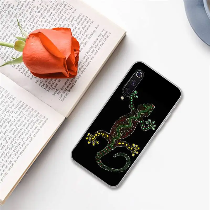 

Gecko Lizard Animals Phone Case For Xiaomi Redmi note 7 8 9 A t k30 max3 9 s 10 pro lite
