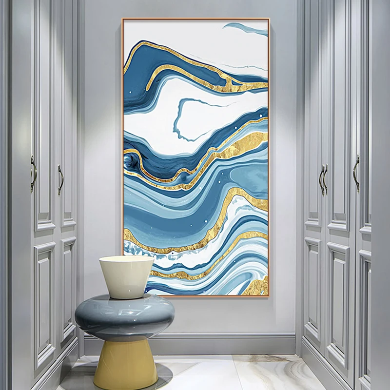 

KOWELL 100% Handpainted Large Modern Abstract Oil Painting On Canvas Art Gift Home Decor Living Room Wall Art Frameless Picture