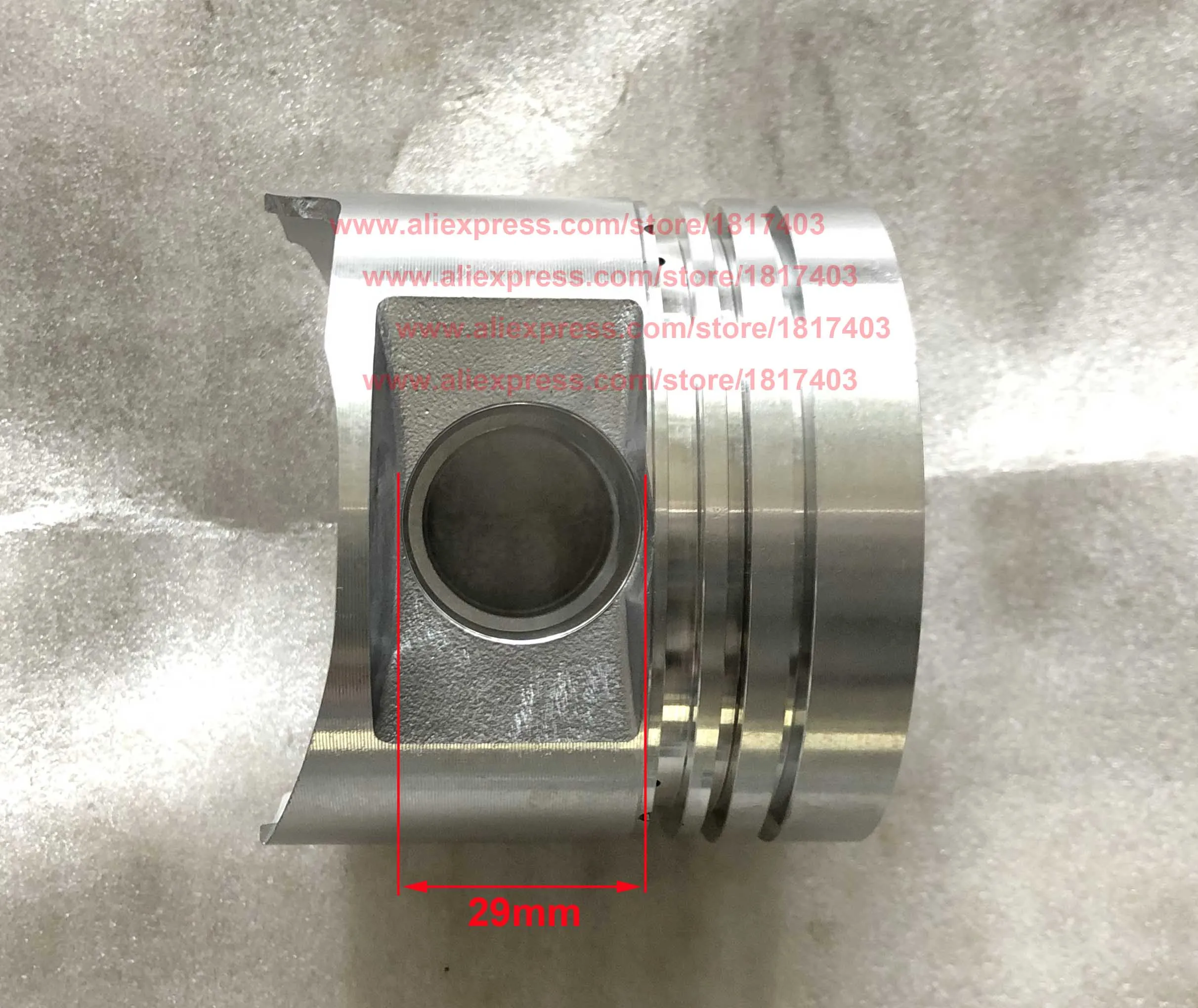 YD4B-04005A поршень + поршневое кольцо детали двигателя Yangdong YD двигатели YND490 / YD4R40V1 YND390