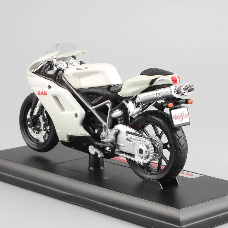 Весы Maisto 1/18 1:18 Ducati 848 для мотоциклов литых под давлением моделей подарок на день