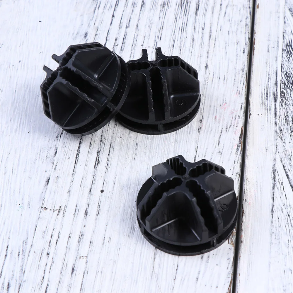 

40 Pcs Wire Cube Connectors for Cube Storage Shelves and Cabinet Modular Organizer Closet Clasp Buckle Clip (Black)