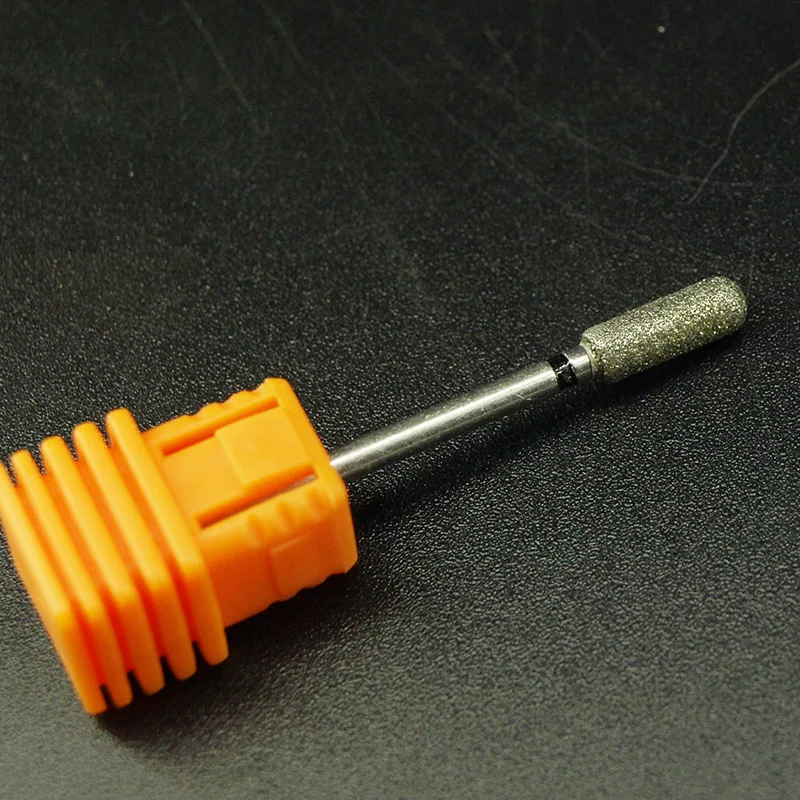 EasyNail~1Pcs Smooth Top Diamond Nail Drill Bit Mill Cutter Nail Files Nail Electric Drill Manicure Device Machine Accessory