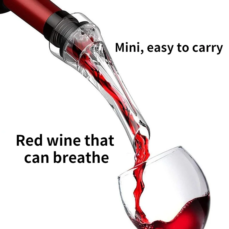 

Wine Decanters Pourer - Premium Aerating Pourer and Decanter Spout Wine Pourers Wine Stoppers