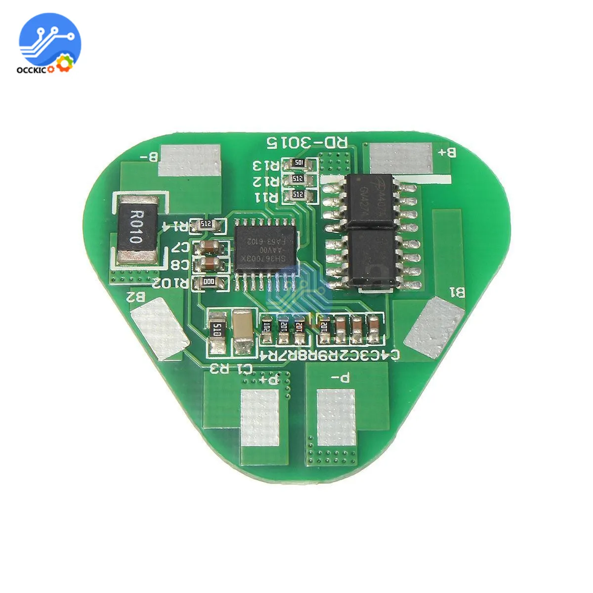 Bms 3S 4A литий-ионный аккумулятор Защитная плата 3 ячеек PCB 10,8 V-12,6 V 3S 2P 35*32mm модуль батарея активный балансир эквалайзер