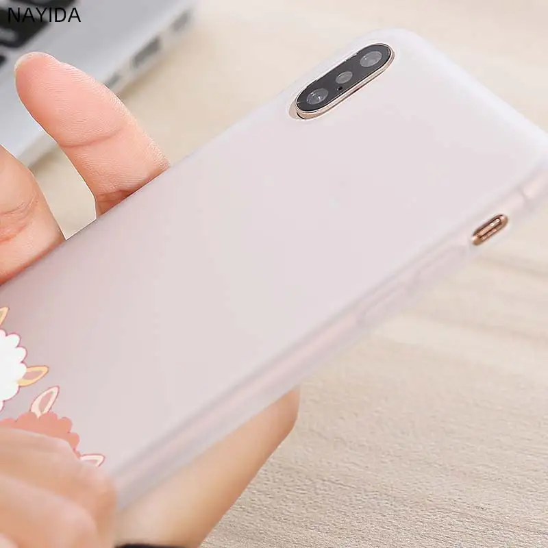 Мягкий силиконовый чехол для Xiaomi Redmi 9a 8a 7a 6a 5a 4a 9at 9Prime 9 8 7 6 5 K20Pro с ламой-альпакой |