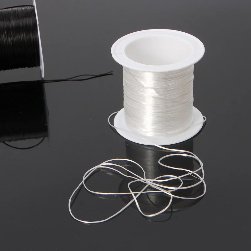 

2021 New Elastic Clear Beading Thread Stretch Polyester String Cord for Jewelry Making