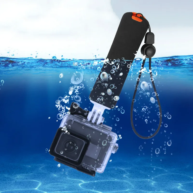 Плавающий пенопластовый держатель с ручкой и винтом для GoPro Hero 9 8 7 6 5 4 3 + 2 1 XIAOMI YI 4K
