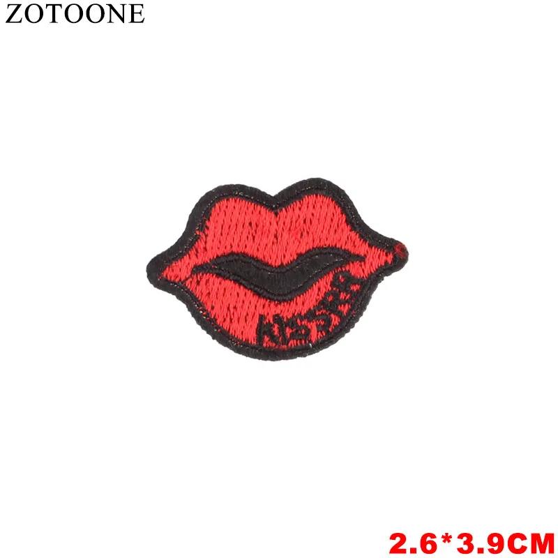 ZOTOONE пришить блесток Фламинго Роза Патч Сердце железа по письму значки, одежд наклейки дешевые вышитые патчи для Костюмы - Цвет: 1511