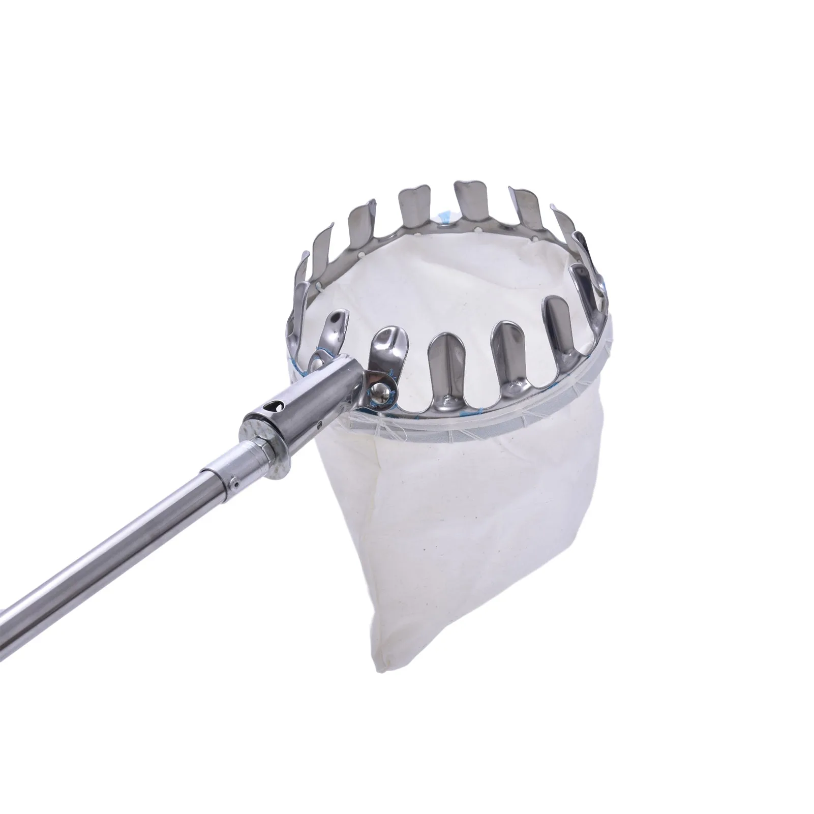 

1.5M Metal Fruit Picking Rod, Retractable Fruit Catcher Picking Tool With Bag, Fruit Catcher For Harvesting Picking Tool