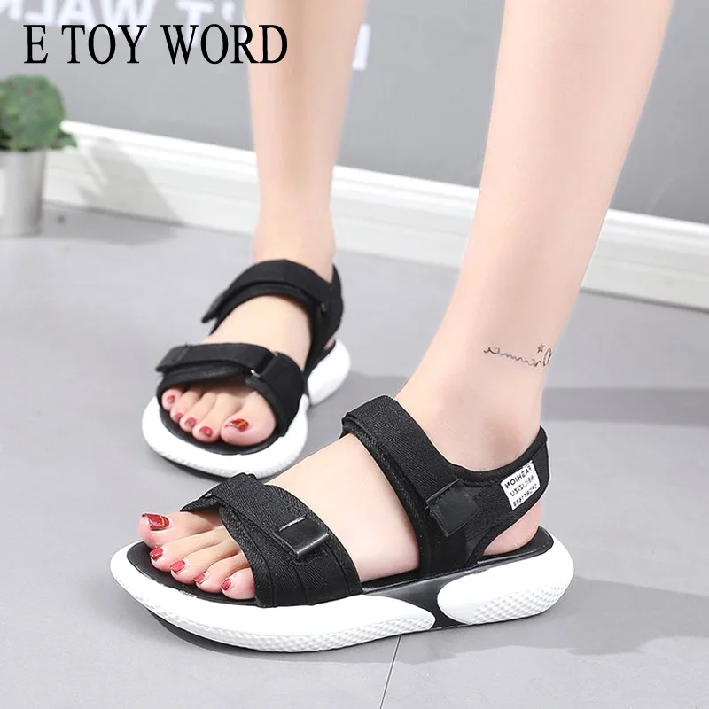 E TOY/летние спортивные сандалии женские модные для студентов Женская