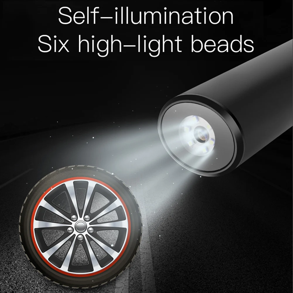 Comprar Inflador Eléctrico Portátil De 150PSI, Bomba Digital LCD De Mano Para Bicicleta Y Coche, Linterna LED, Compresor De Aire Automático, Bombas Para Bicicleta