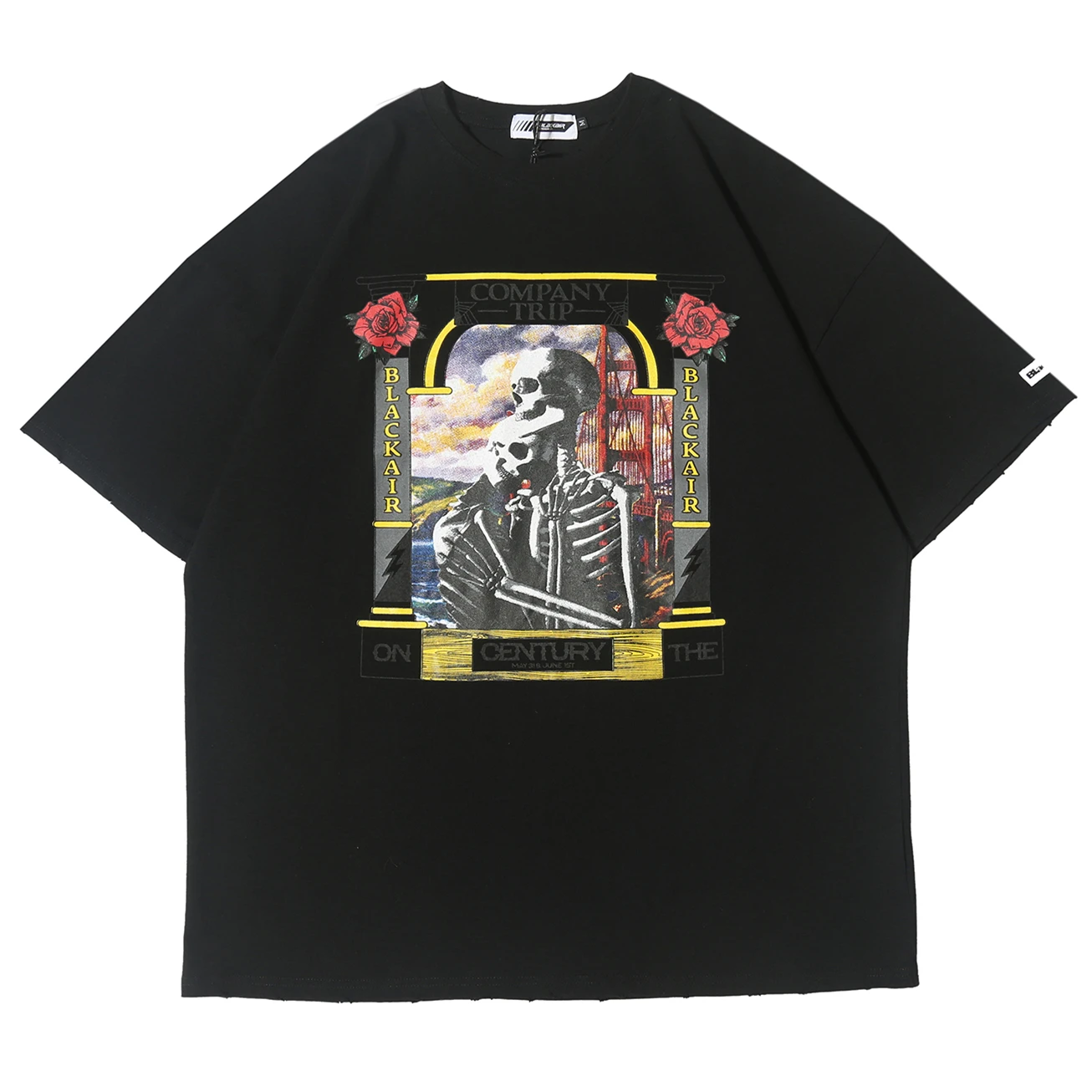 Мужская футболка с рисунком черепа новинка 2020 в стиле Харадзюку хип хоп уличная