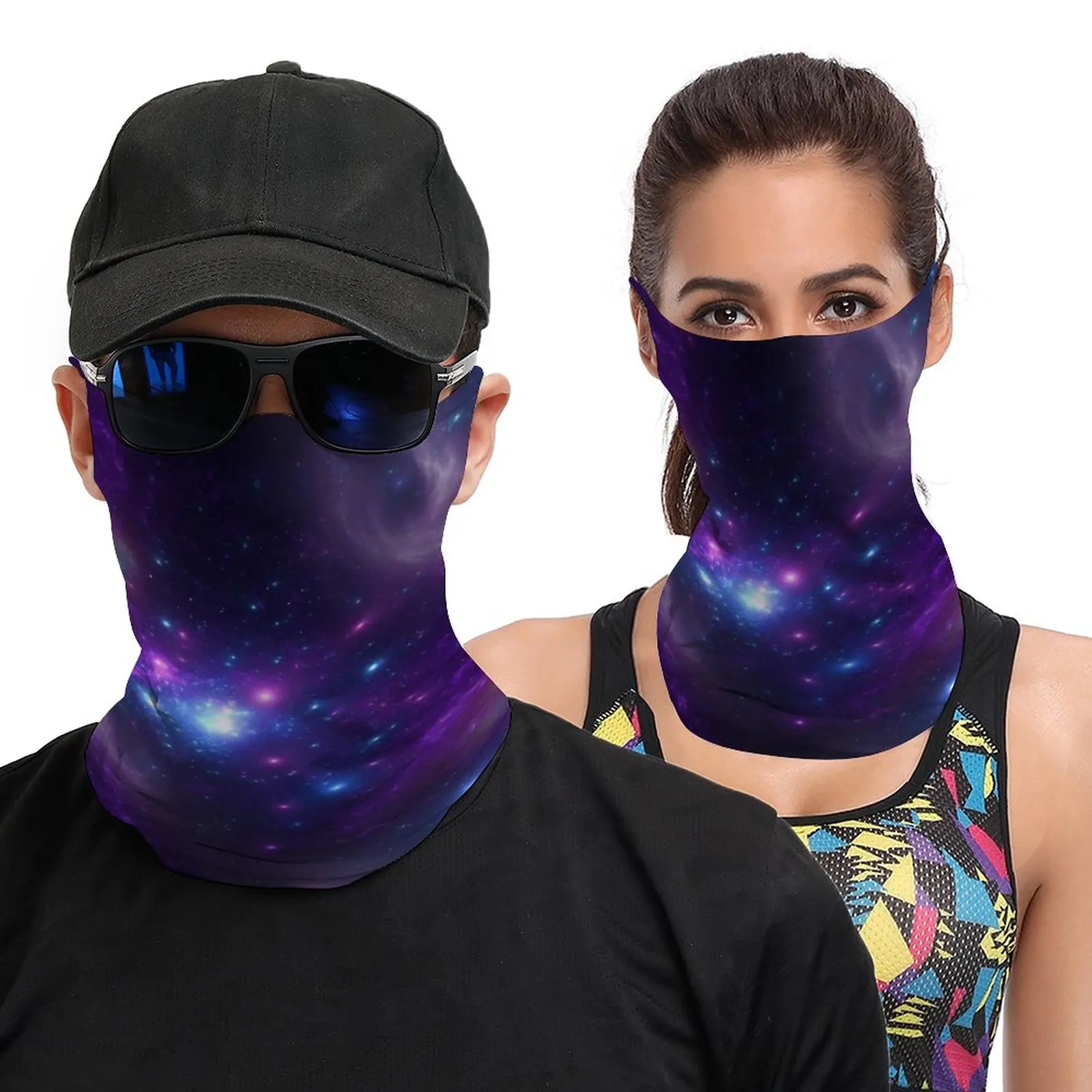 

Bandana Men's and Women's Ever-changing Face Scarf, Kerchief, Scarf, Square Scarf, Cross Headscarf, Hair Tie, Headdress