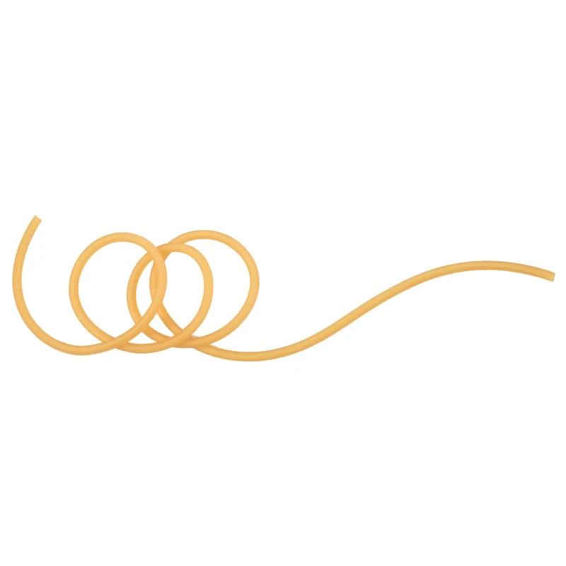 Natural Latex Rubber Band Tube Elastic 2x5mm Yellow | Спорт и развлечения