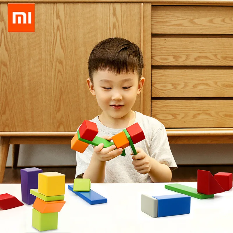 

Original Xiaomi Mijia Mitu Magnetic Building Block Robot Mitu Magnetic Toy Bricks Designer Magnetic Toys Children Birthday Gift
