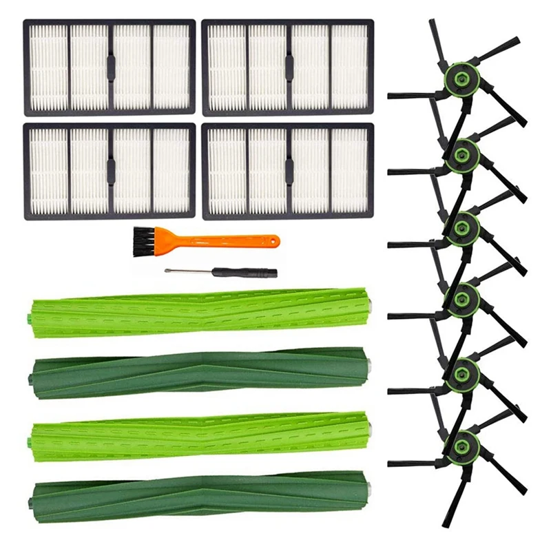 

For Irobot Roomba S9 (9150) S9 + S9 Plus (9550) S Series HEPA Filter Side Brush Roller Brush Cleaning Tool Replacement