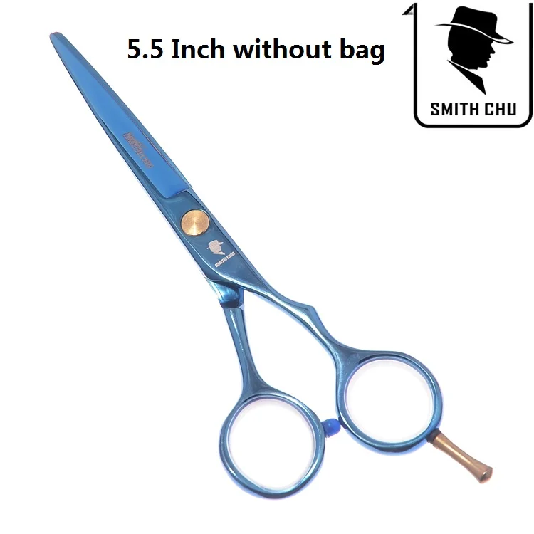 LZS0018 55 no bag Smith Chu 5," Профессиональные Парикмахерские ножницы для стрижки волос Парикмахерские филировочные ножницы Smith Chu машинка для стрижки волос LZS0022 - Цвет: LZS0018 55 no bag