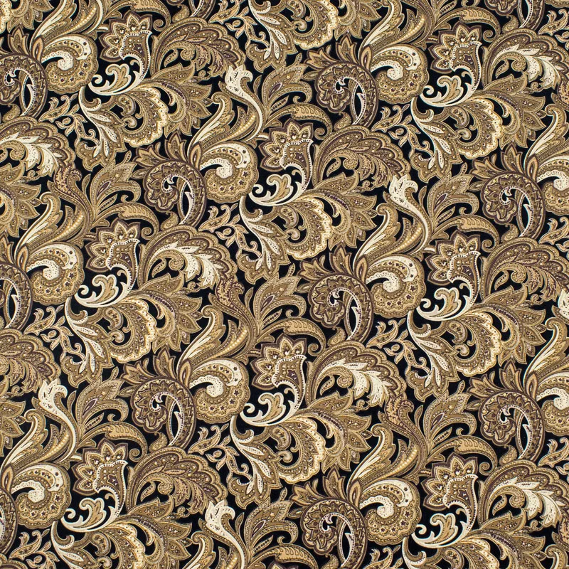 Yellow Cashew Pattern Pure Cotton Fabric For Dress Платье Tissus Au MÈTre Telas Por Metro Sewing Ткань Для Шитья Vestidos Coton |