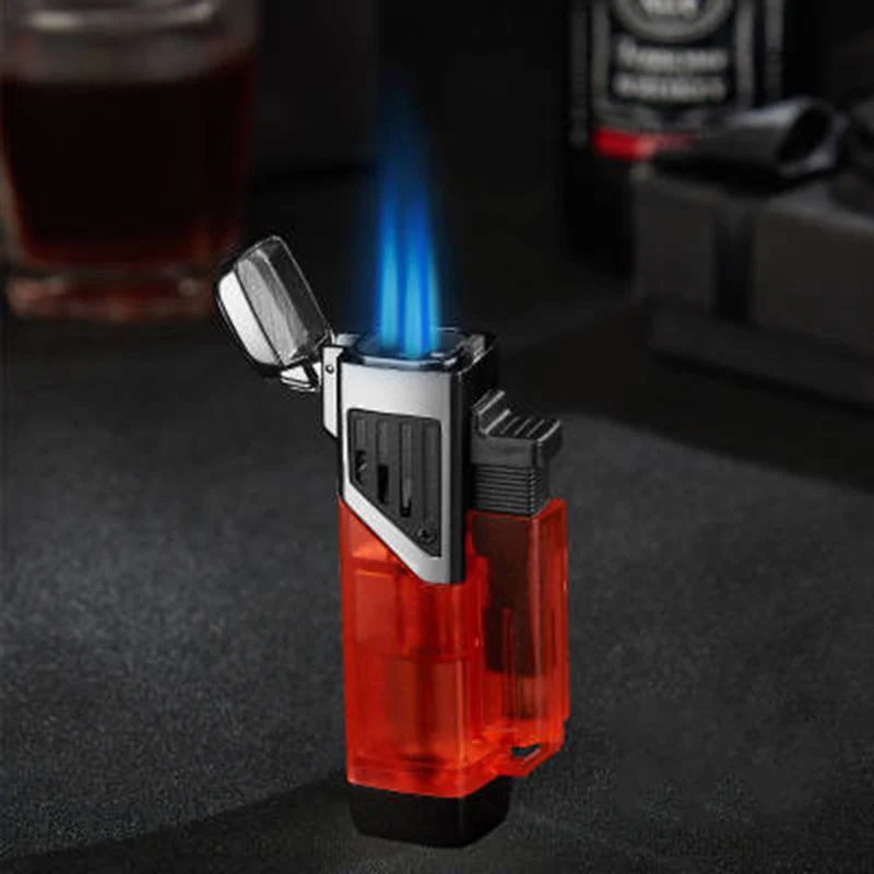 Мощный ветрозащитный пистолет распылитель для сигар металлические гаджеты