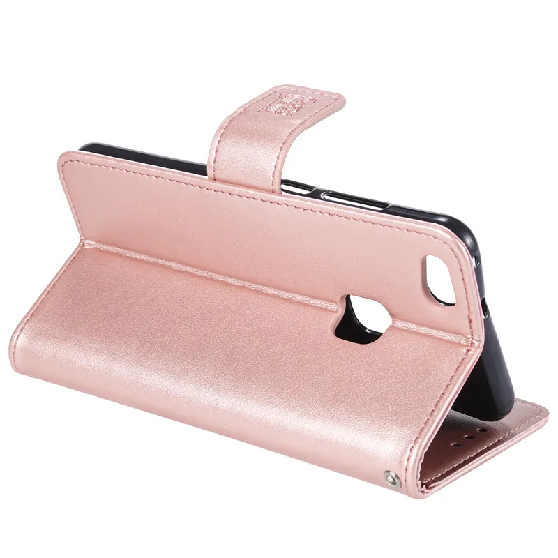 Чехол-книжка из искусственной кожи с рисунком совы для Huawei P10 Lite P9 mini