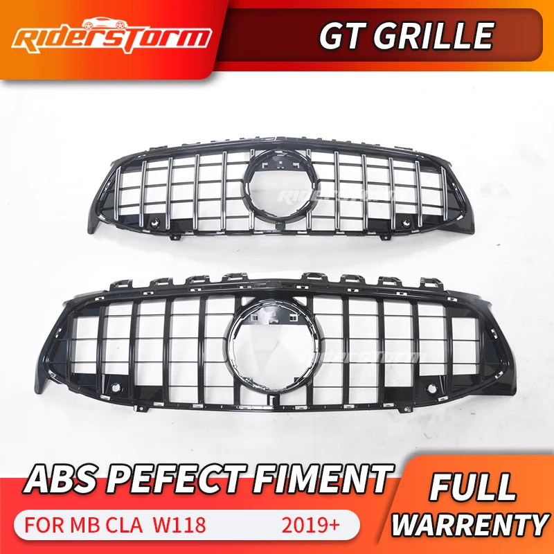 Новинка 2020 автомобильный передний сетчатый гриль для Mercedes CLA Class AMG GT W118 cla200 2019 CLA220