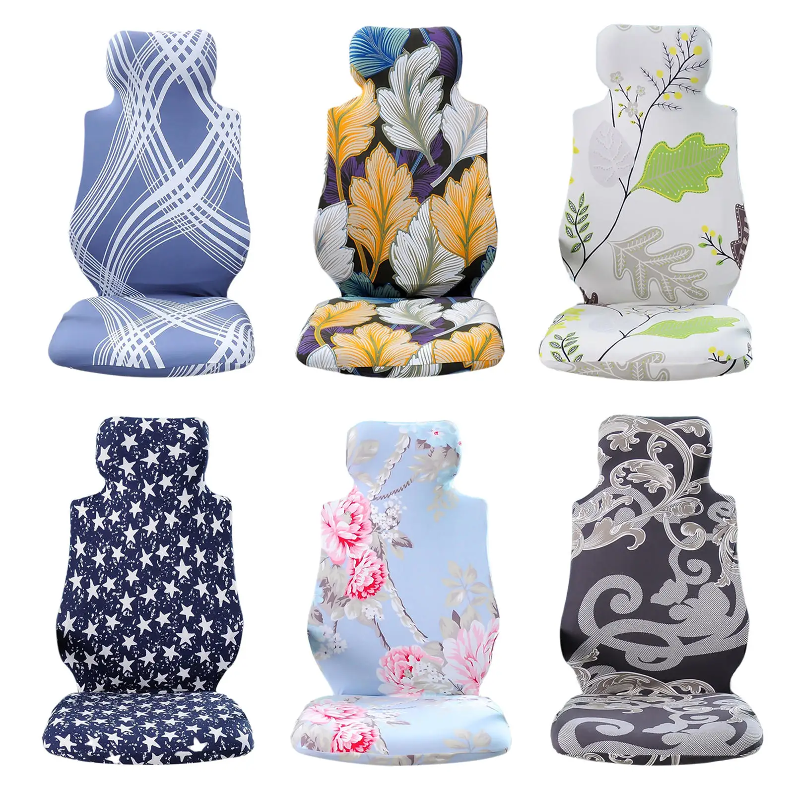 

Универсальные мягкие чехлы для стульев, чехлы для игровых стульев, чехол на сиденье для поворотного кресла, игрового стула