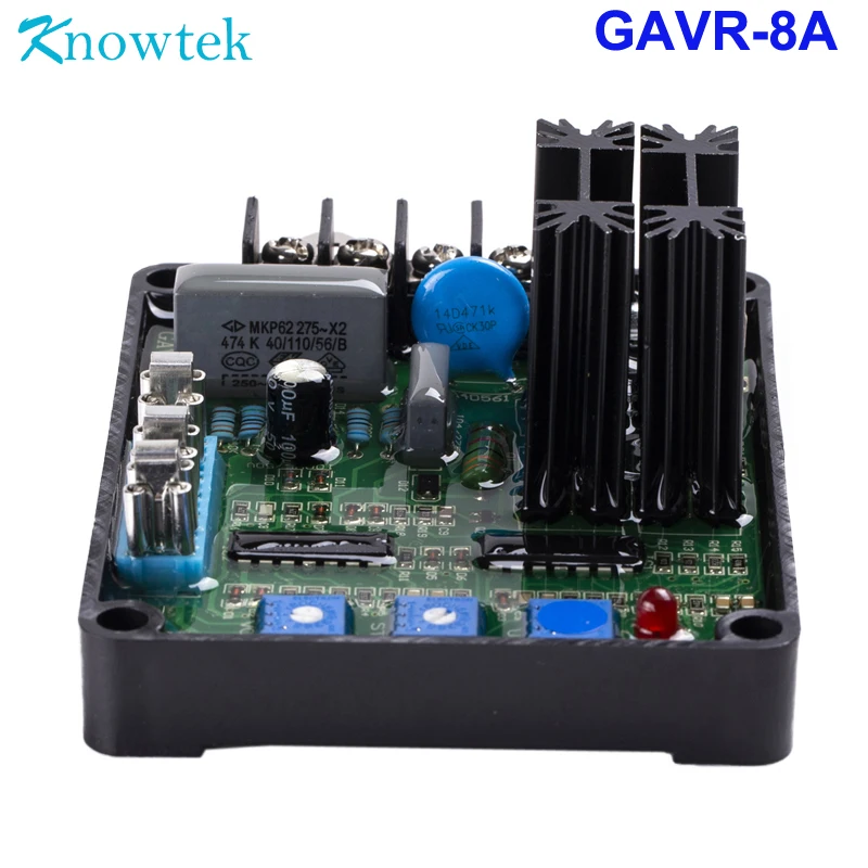 Универсальный 8А бесщеточный AVR GAVR 8A для дизельного генератора детали